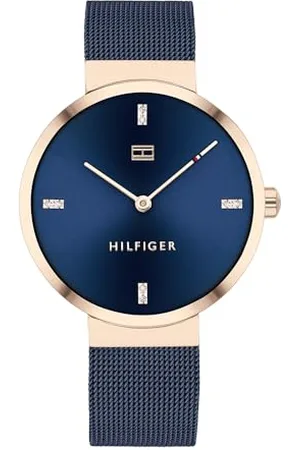 Tommy Hilfiger Damski analogowy zegarek kwarcowy Liberty z siateczką ze stali szlachetnej pasek bransoletka