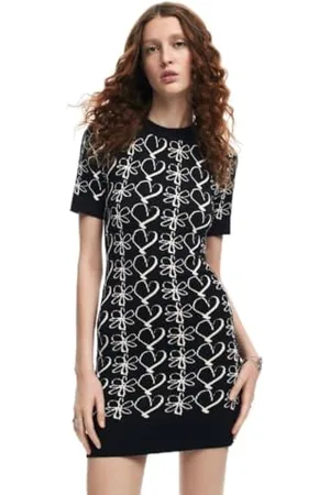 Desigual Vest_COEURS_Lacroix, 2000 Negro, M, , M