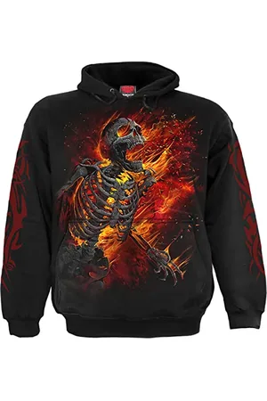 Spiral Atomic Blast - bluza z kapturem czarna, , S