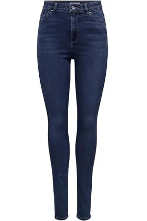ONLY Onlluna Hw Skinny DNM Guabox dżinsy damskie, , 28W / 32L