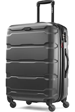 Samsonite Omni Pc Hardside rozszerzalny bagaż z kołami obrotowymi, , Checked-Medium 24-Inch, Omni Pc Hardside rozszerzalny bagaż z kołami obrotowymi