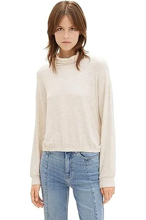 TOM TAILOR Damska bluza ze stójką, , XL