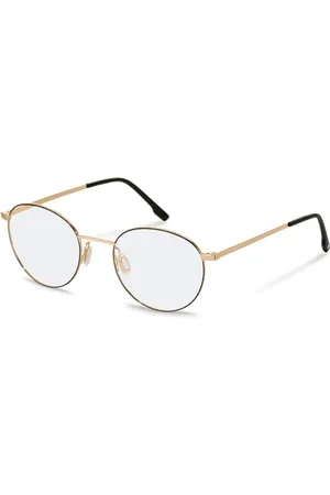 Rodenstock R2662 Oprawki okularów na receptę, czarne, złote - uniseks, , 50