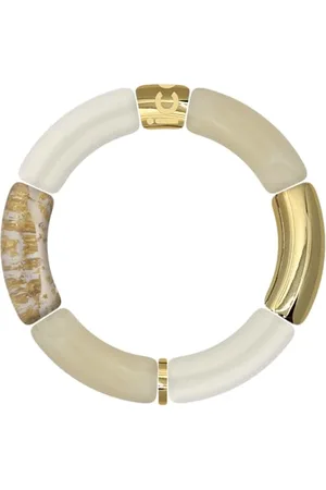 Ice-Watch ICE Jewellery - Bella bracelet - Beige almond gold - Beżowa, migdałowa i złota modna bransoletka damska (023542)