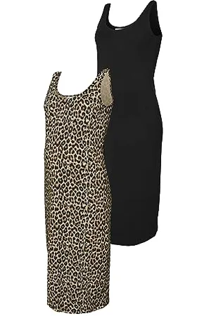 Mama;licious Mama Licious sukienka damska MLMIA AOP SL JRS MIDI Dress 2-P E. A., , S