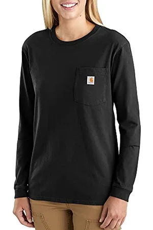 Carhartt Damski luźny krój, ciężki, długi rękaw, , XL
