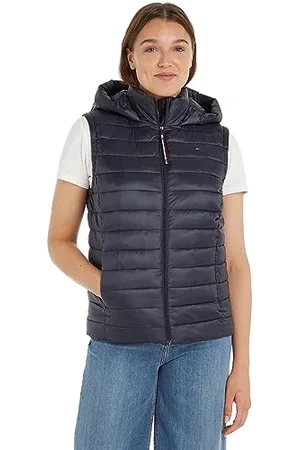 Tommy Hilfiger Damska kamizelka z wyściełanym logo CL LW, , S, , S