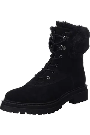 Geox Damskie buty D Iridea Ankle Boot, Schwarz, 36 EU