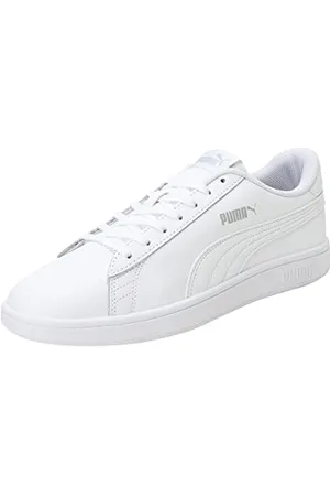 PUMA Uniseks Smash V2 L Trampki, White- White, 40 EU