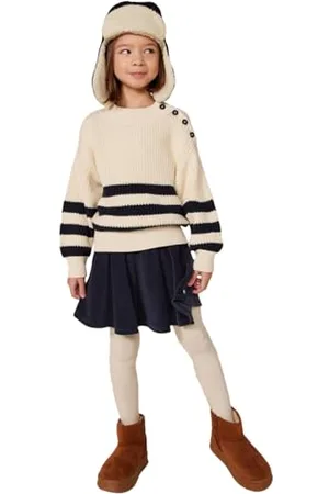 Petit Bateau Sweter z długim rękawem dziewczęcy lawina/palenie 4 lata, , 4 lat
