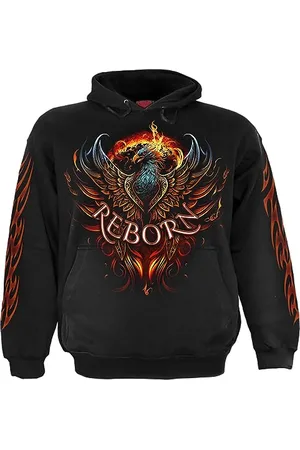 Spiral Ashes Reborn - bluza z kapturem czarna, , S