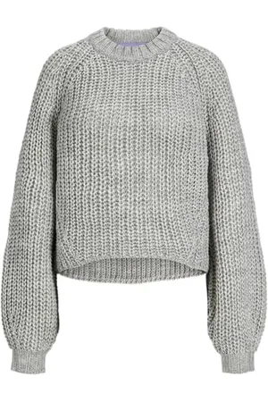 JACK & JONES Jxkelly Chunky Crew Neck Knit sweter z dzianiny, , L