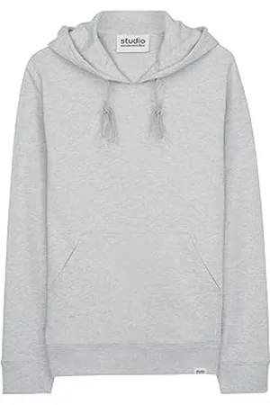 Seidensticker Studio Bluza z kapturem - Regular Fit - łatwa do prasowania - Studio Hoodie - długi rękaw - unisex - 100% bawełna, , M