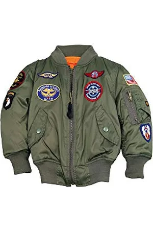 Alpha Industries MA-1 Patch Kids Bomber Jacket