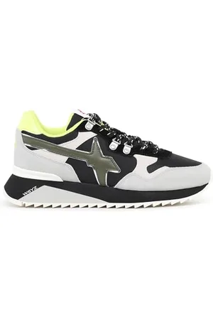 W6YZ YAK-M Suede/Nylon/Fabric Black-Militare-Bone, , 40 EU