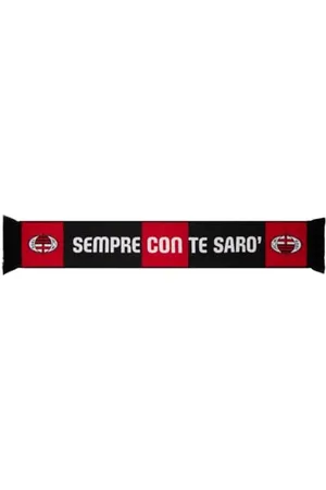AC Milan Unisex, akryl, szal na 125. rocznicę, oficjalny produkt, , Rozmiar uniwersalny
