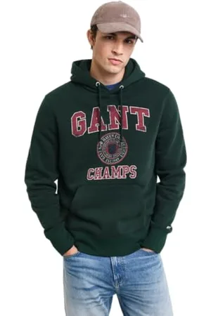 GANT Front Graphic Sweat Hoodie, , XXL