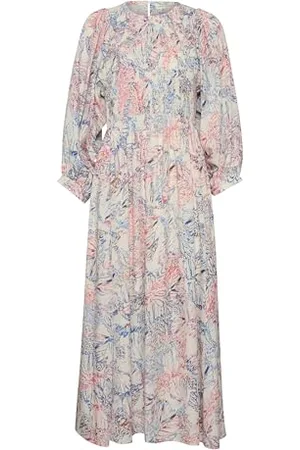 INWEAR DamaraIW Sukienka damska Sylwetka Ankle Length, Multi Abstrakcyjny Nadruk, , 40