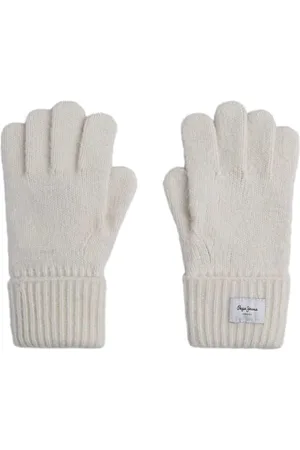 Pepe Jeans Dziewczęce rękawiczki Zoe, białe (mus biały), L, , L