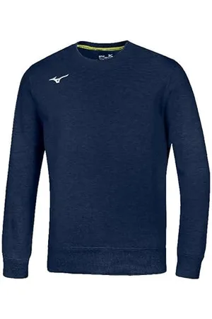 Mizuno Terry Crew Navy S Unisex, , S