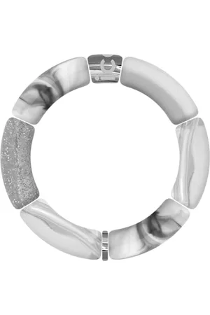 Ice-Watch ICE Jewellery - Bella bracelet - Silver transp marble - Srebrna modna bransoletka dla kobiet (023559)
