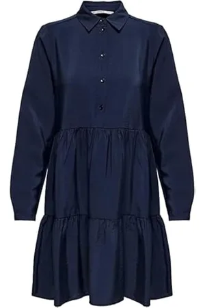 ONLY Damska sukienka Onlsandy Life L/S Shirt Dress Noos Ptm, , XS