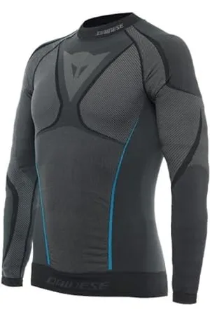 Dainese Dry LS Koszulka Techniczna Męska,Czarny/Niebieski,XS/S, , XS-S