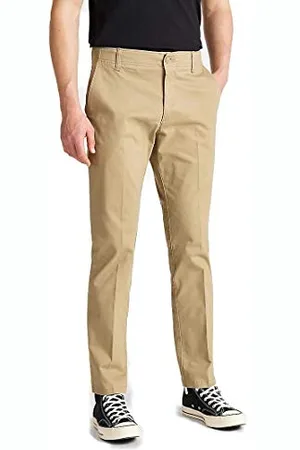 Lee Mężczyźni Chino Extreme Motion Spodnie, Beżowy, 30W/34L