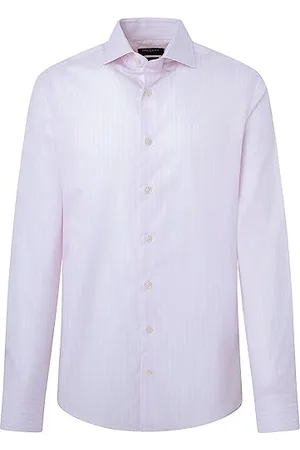 Hackett Hackett Melange Long Sleeve Shirt 155