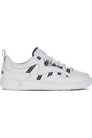 K-Swiss Męskie buty sportowe Slamm 99 CC, białe/peacoat, 46 EU, , 46 EU