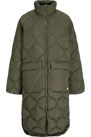 JACK & JONES Jxsena-Płaszcz Pikowany Otw Kurtka Damska, , M