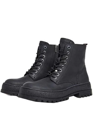 Pepe Jeans Męskie buty Lincoln Top z zimną podszewką z długą cholewką, czarne (czarne), 43 EU, , 43 EU