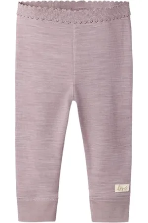 NAME IT Nbfwyla Wool/Vis Legging, , 56 cm