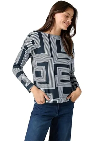 CECIL Damski sweter z delikatnej dzianiny, , XL