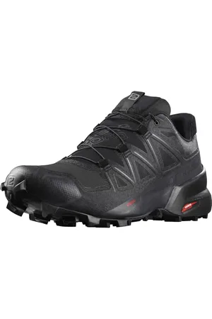 Salomon Speedcross 5 GTX damskie buty do biegania w terenie, Black Black Phantom, 38 2/3 EU