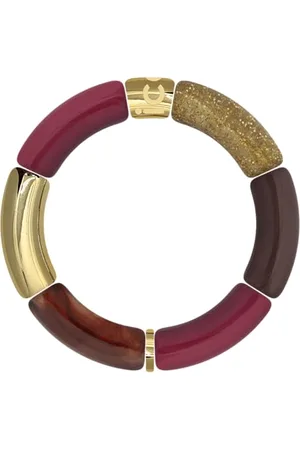 Ice-Watch ICE Jewellery - Bella bracelet - Burgundy gold - Damska bransoletka w kolorze bordowym i złotym (023546)