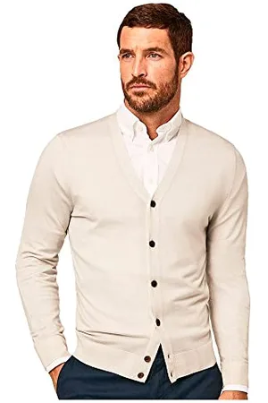 Hackett Męski sweter GMD Merino Silk Cardi, , 3XL