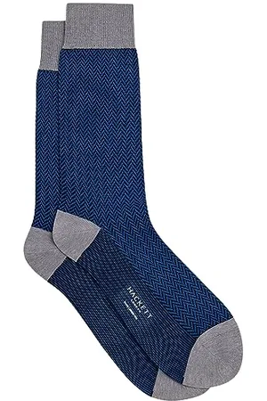 Hackett Skarpety męskie w jodełkę, , Small