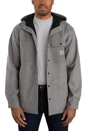 Carhartt Rain Defender męska koszulka z kapturem o wysokim kroju, , S