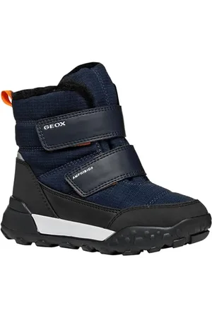 Geox J TREKKYUP BOY B ABX Snow Boot, granatowy/czarny, 35, , 2 UK