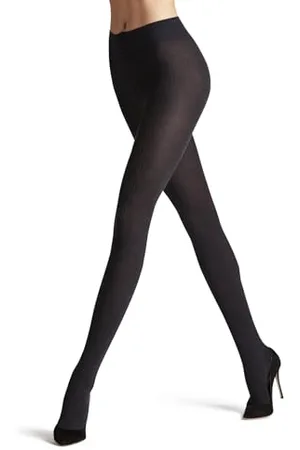 Falke Kobiety Rajstopy Family Rib W Ti bawełna grube jednokolorowe 1 Para, , 36-38