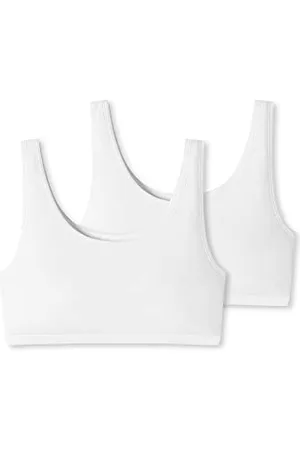 Schiesser Damen 2 PACK Bustier - Cotton