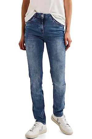 CECIL Spodnie jeansowe Slim i High, , 26W / 32L