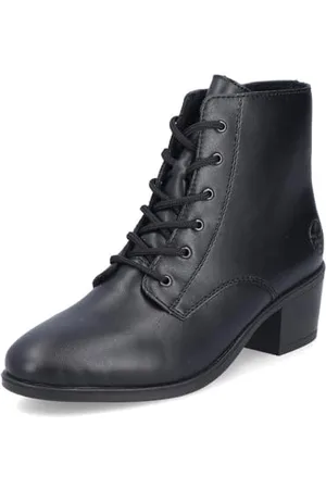 Rieker Damskie buty sznurowane 73930, czarne, rozmiar 40 EU, , 40 EU