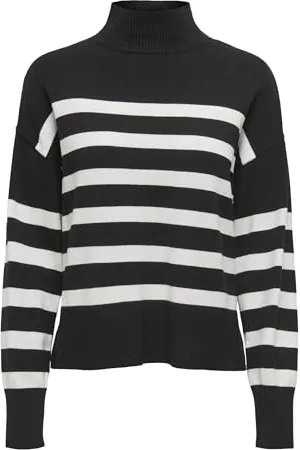 ONLY Onlbari L/S Highneck KNT, , S