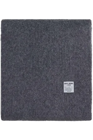Pepe Jeans Szalik męski West Scarf, szary, jeden rozmiar, , rozmiar uniwersalny