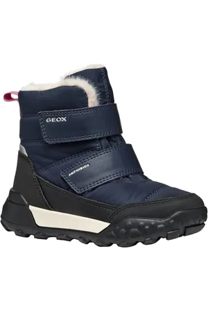 Geox Girl Trekkyup B AB Buty śniegowe, Granatowy, 27 EU