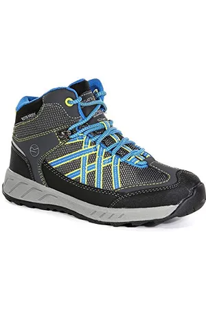 Regatta Unisex dziecięce buty trekkingowe Samaris Mid Jnr, szary - - 29 EU