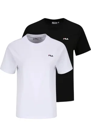 Fila Damska koszulka BARI Tee/Double Pack, Black-Bright White, XL, , XL