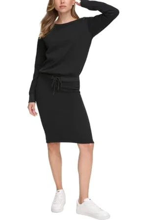 DKNY Sukienka damska Off The Shoulder Embellished Casual Dress, , XS